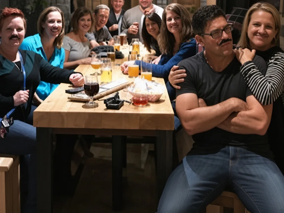 Adults celebrating a birthday at Bodies in Motion